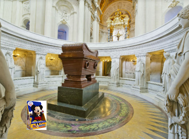 Napoleon's Tomb with offering