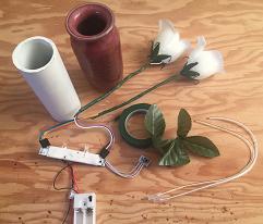 rose vase components