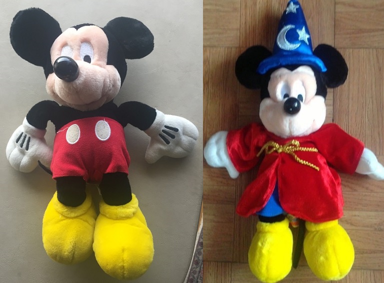 versions 1 and 3 of Pal Mickey