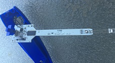 Frontside of Paintbrush PCB